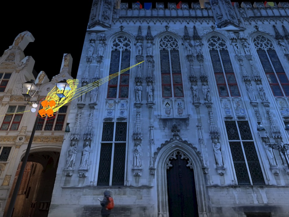 Lichtberekening in 2 fases