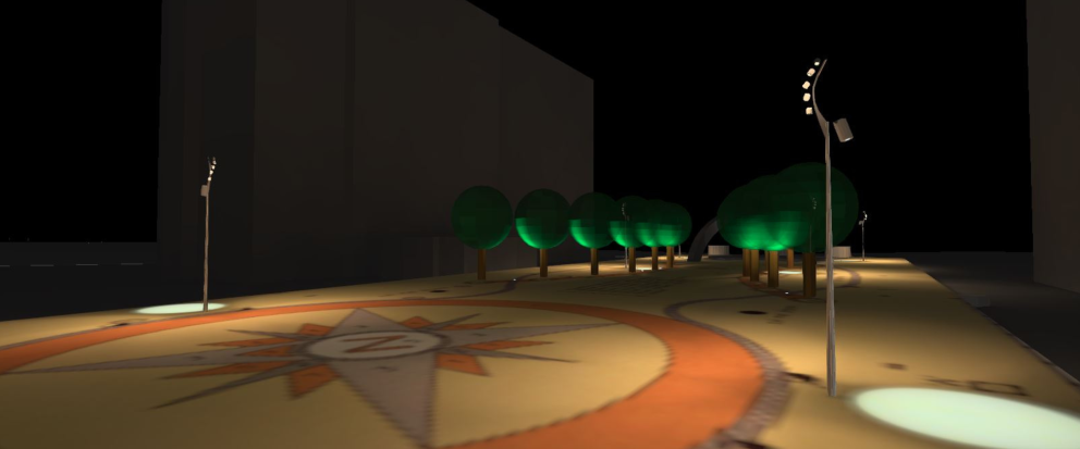 Een masterplan licht voor gemeente De Panne